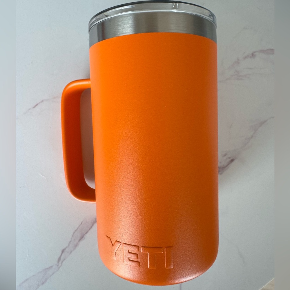 YETI Bold Orange Mug with Handle